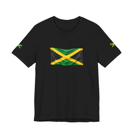 Jamaica Flag T-Shirt – Jamaican Pride Short Sleeve Tee