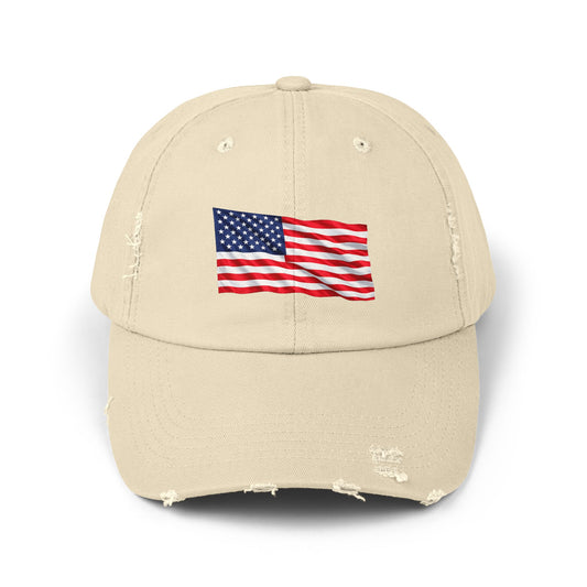 Unisex Distressed Cap