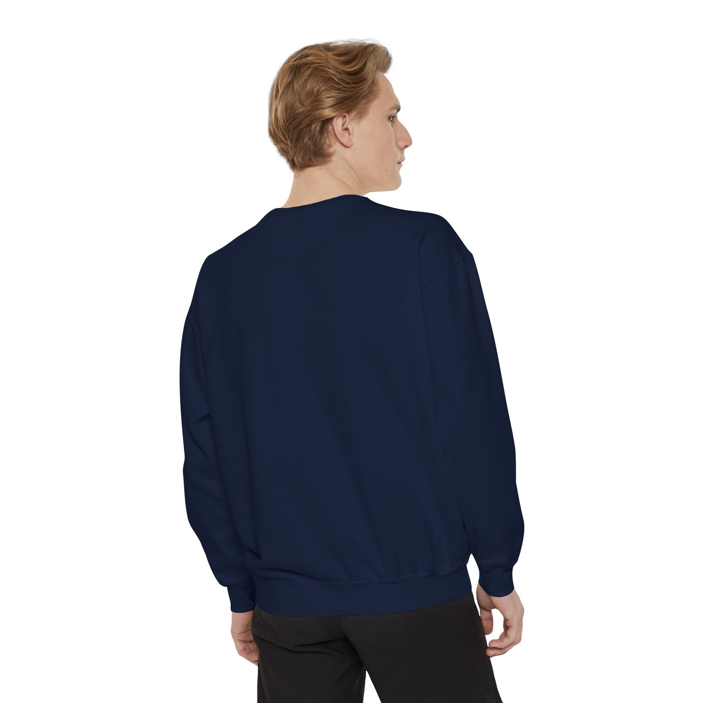American Flag Sweatshirt — Distressed USA Flag Pullover
