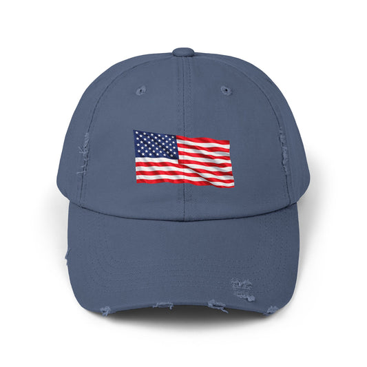 Unisex Distressed Cap