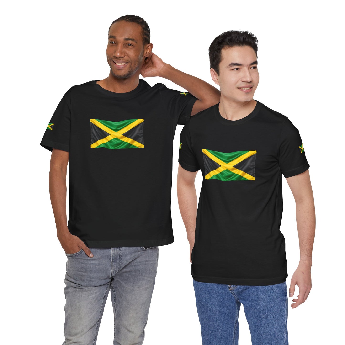 Jamaica Flag T-Shirt – Jamaican Pride Short Sleeve Tee