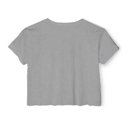 Women's Festival Crop Top — Blonde Doll Graphic Crop Tee for Trendy Festival Looks
