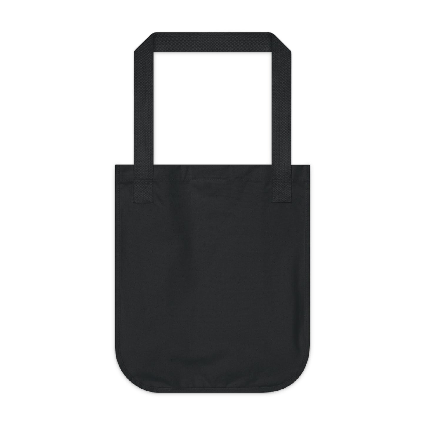 Tote Bag — Cute Cartoon Black Girl Doll Graphic Organic Canvas Tote