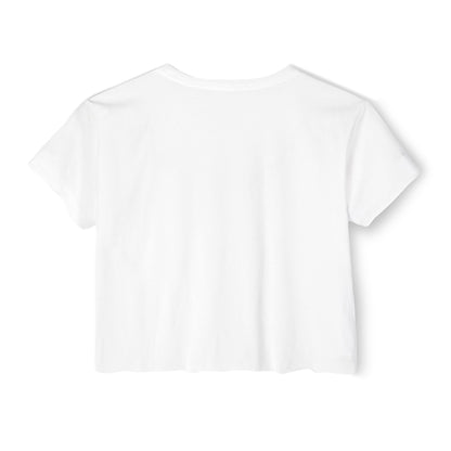 Women's Festival Crop Top — Glam Doll Graphic Crop Tee for Parties & Festivals