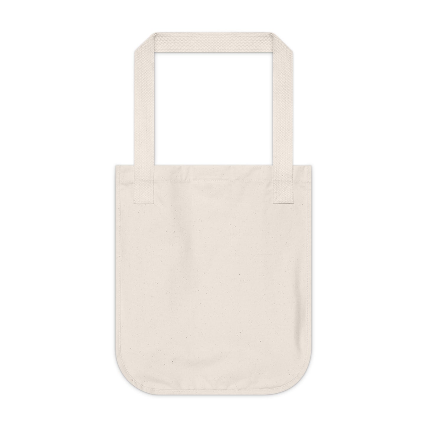 Tote Bag — Cute Cartoon Black Girl Doll Graphic Organic Canvas Tote